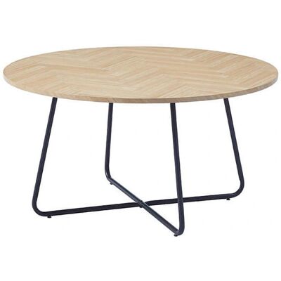 HOME DELUXE - Mesa de centro redonda NOVARA - 88x47cm HOME DELUXE - Mesa de centro redonda NOVARA - 88x47cm