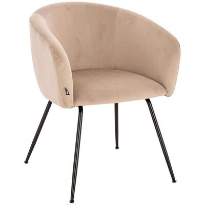 Home Deluxe ARIA - Beige - 75x58x58 cm - Sedia da pranzo Home Deluxe ARIA - Beige - 75x58x58 cm - Sedia da pranzo