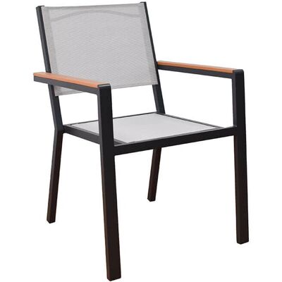 Home Deluxe - SEDIA - Gris antracita - 63x56x85 cm - Silla Home Deluxe - SEDIA - Gris antracita - 63x56x85 cm - Silla