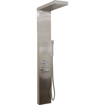 Home Deluxe - Panel de ducha CASCATA de acero inoxidable - Ducha de lluvia Home Deluxe - Panel de ducha CASCATA de acero inoxidable - Ducha de lluvia
