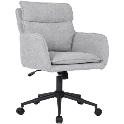 Home Deluxe Silla de Oficina Cora - Ajustable, Ergonómica, Gris Home Deluxe Silla de Oficina Cora - Ajustable, Ergonómica, Gris