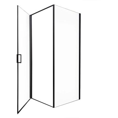 Home Deluxe - Livia - 90x195 - Negro Mate - Cabina de Ducha Home Deluxe - Livia - 90x195 - Negro Mate - Cabina de Ducha