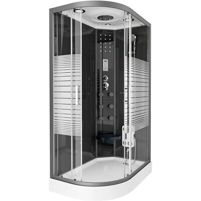 Home Deluxe Cabina doccia Black Pearl - Doccia Home Deluxe Cabina doccia Black Pearl - Doccia