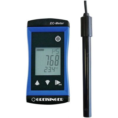 Greisinger G1409-L01 Vattentät Ledningsförmåga-mätare - Ledningsförmåga, Partiklar, Temperatur Greisinger G1409-L01 Vattentät Ledningsförmåga-mätare - Ledningsförmåga, Partiklar, Temperatur