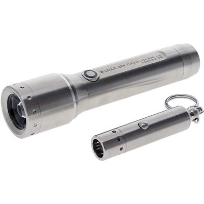 Conjunto de lanternas Ledlenser P5R & V8 edição limitada Conjunto de lanternas Ledlenser P5R & V8 edição limitada