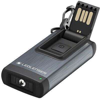 Ledlenser K4R Lampe de Poche Rechargeable Grise - Lampe de Poche Ledlenser K4R Lampe de Poche Rechargeable Grise - Lampe de Poche
