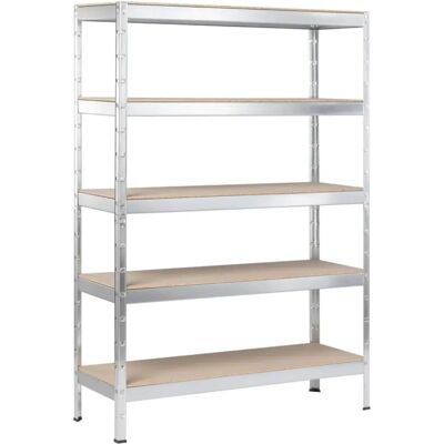 Schulte Schwerlastregal - 180x130x45cm - 5 Böden Schulte Schwerlastregal - 180x130x45cm - 5 Böden