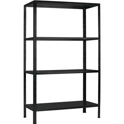 Schulte Regalwelt Metallregal - 180x120x40cm - Schwarz - Lagerregal Schulte Regalwelt Metallregal - 180x120x40cm - Schwarz - Lagerregal