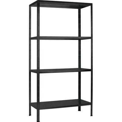 SCHULTE - Regalwelt - Schwarz - 180x80x40 cm - Metallregal SCHULTE - Regalwelt - Schwarz - 180x80x40 cm - Metallregal