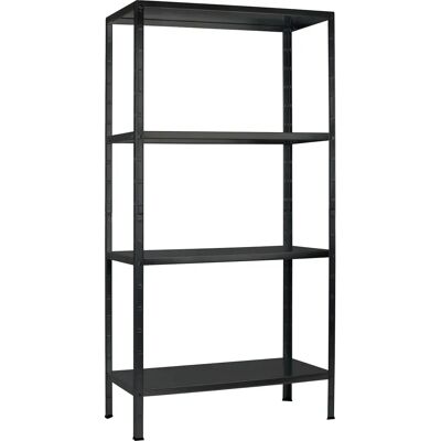 SCHULTE - Regalwelt - Noir - 180x80x40 cm - Étagère métallique - Publicité SCHULTE - Regalwelt - Noir - 180x80x40 cm - Étagère métallique - Publicité