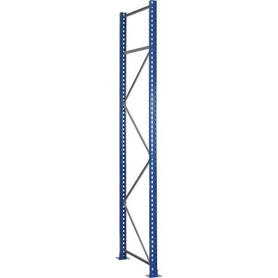 Schulte Stahl Palettenregal-Unterstützrahmen - 2500mm - 76x1100mm - Stahl - Verkehrsblau Schulte Stahl Palettenregal-Unterstützrahmen - 2500mm - 76x1100mm - Stahl - Verkehrsblau