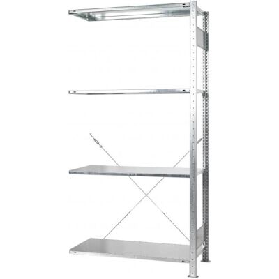 Kaiserkraft Estantería Galvanizada - Ajustable y Expandible Kaiserkraft Estantería Galvanizada - Ajustable y Expandible