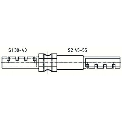 Abus Modèle 50MXS12 - Barre d'Extension pour Cylindre Double - 50M - Publicité Abus Modèle 50MXS12 - Barre d'Extension pour Cylindre Double - 50M - Publicité