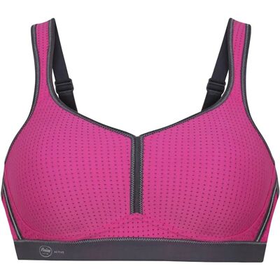 Anita Active Sport-BH - Maximaler Halt, Nahtlose Cups, Atmungsaktive Mesh-Einsätze - Sportbekleidung Anita Active Sport-BH - Maximaler Halt, Nahtlose Cups, Atmungsaktive Mesh-Einsätze - Sportbekleidung