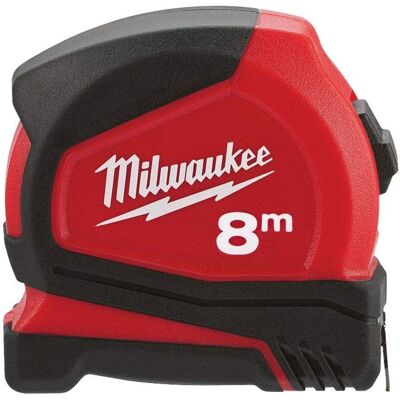Miarka taśmowa Milwaukee Pro Compact - 8m - Klasa EC II Miarka taśmowa Milwaukee Pro Compact - 8m - Klasa EC II