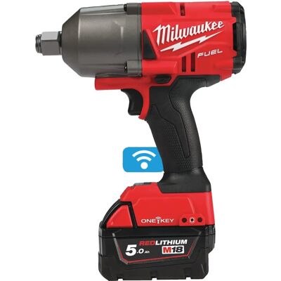 Milwaukee Slagnyckel - 1627Nm, 3/4", 2x5.0Ah, ONE KEY Milwaukee Slagnyckel - 1627Nm, 3/4", 2x5.0Ah, ONE KEY