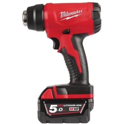 Pistola termica Milwaukee - Modello M18 - Fino a 470°C, 170l/min - 2 Batterie Pistola termica Milwaukee - Modello M18 - Fino a 470°C, 170l/min - 2 Batterie