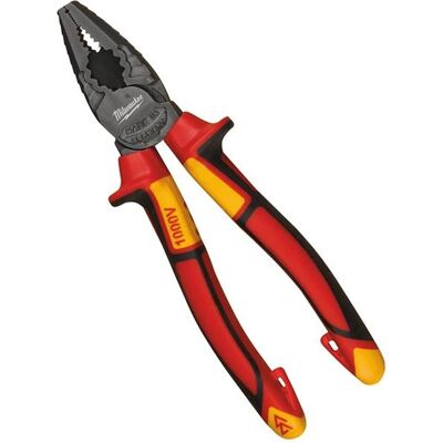 Alicates combinados VDE Milwaukee - 180mm Alicates combinados VDE Milwaukee - 180mm