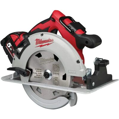 Milwaukee Kreissäge M18 - ø190mm, 66mm Schnitttiefe, 2x 5,0 Ah Milwaukee Kreissäge M18 - ø190mm, 66mm Schnitttiefe, 2x 5,0 Ah