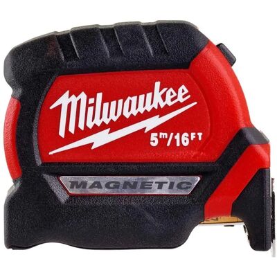 Milwaukee Modello 4932464602 Metro a nastro magnetico - 5m/16ft Milwaukee Modello 4932464602 Metro a nastro magnetico - 5m/16ft
