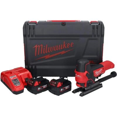 Milwaukee M18 FUEL Stichsäge - 5Ah Akku, 25mm Hub - Leistung & Präzision Milwaukee M18 FUEL Stichsäge - 5Ah Akku, 25mm Hub - Leistung & Präzision