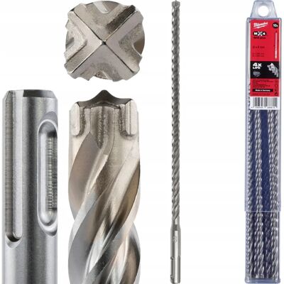 Milwaukee MX4 8 x 265 Bohrereinsatz - 10 Stück Milwaukee MX4 8 x 265 Bohrereinsatz - 10 Stück