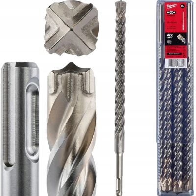Milwaukee SDS-Plus MX4 Meißelbohrer - 16 x 260 mm 10 Stück Milwaukee SDS-Plus MX4 Meißelbohrer - 16 x 260 mm 10 Stück