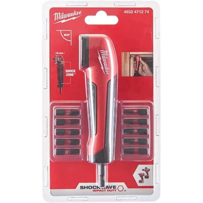 Ensemble d'angle droit Milwaukee 4932471274 - 11 pièces Ensemble d'angle droit Milwaukee 4932471274 - 11 pièces