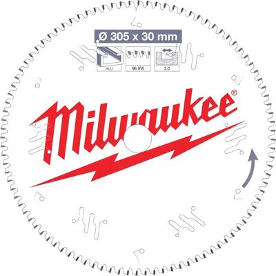 Milwaukee Aluminium cirkelsågblad 305 Milwaukee Aluminium cirkelsågblad 305