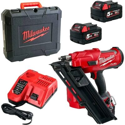 Milwaukee M18 Fuel sladdlös spikpistol 50-90mm Milwaukee M18 Fuel sladdlös spikpistol 50-90mm