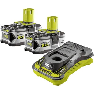Kit Batterie et Chargeur Ryobi - 18V 5Ah Lithium Ion Kit Batterie et Chargeur Ryobi - 18V 5Ah Lithium Ion