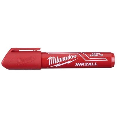 Marqueur Permanent Milwaukee Inkzall Rouge Pointe Large Marqueur Permanent Milwaukee Inkzall Rouge Pointe Large