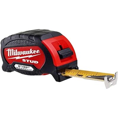 Mètre à ruban magnétique Milwaukee STUD II 8m/26ft - Mètre Mètre à ruban magnétique Milwaukee STUD II 8m/26ft - Mètre