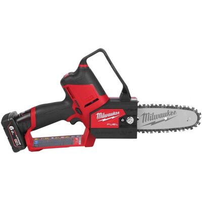 Sega da potatura Milwaukee M12 FHS-602X Fuel - Compatta, barra da 15cm Sega da potatura Milwaukee M12 FHS-602X Fuel - Compatta, barra da 15cm