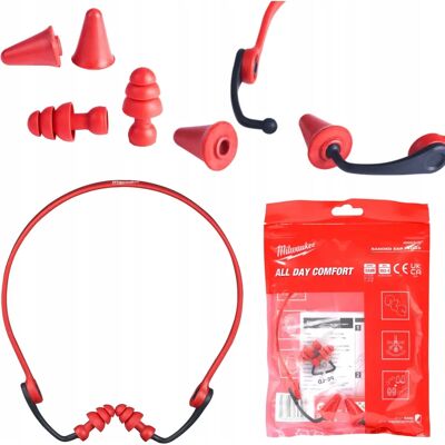 Milwaukee Hearing Protection Device - Adjustable Headband - EN 352-2 Milwaukee Hearing Protection Device - Adjustable Headband - EN 352-2