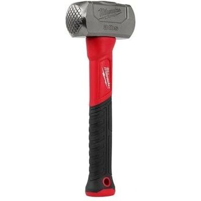 Milwaukee 1.36kg Club Hammer - Double-sided, Fiberglass Handle Milwaukee 1.36kg Club Hammer - Double-sided, Fiberglass Handle