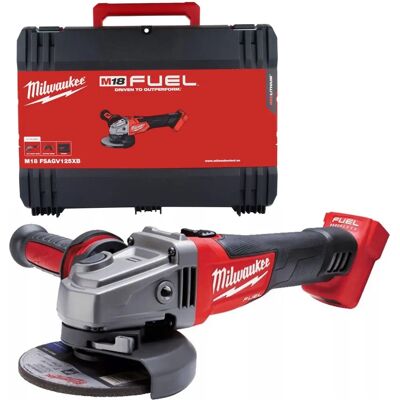 Milwaukee M18 Fuel 125mm Winkelschleifer - variable Geschwindigkeit, Bremse Milwaukee M18 Fuel 125mm Winkelschleifer - variable Geschwindigkeit, Bremse