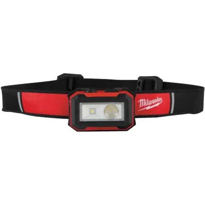 Milwaukee HL450 Stirnlampe - 450 Lumen, USB, IP54 Milwaukee HL450 Stirnlampe - 450 Lumen, USB, IP54