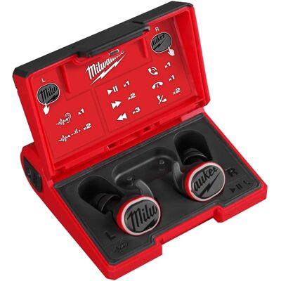 Milwaukee L4 RLEPB-301 - Écouteurs avec Bluetooth et Protection Auditive Milwaukee L4 RLEPB-301 - Écouteurs avec Bluetooth et Protection Auditive