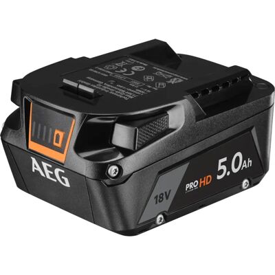 AEG L1850SHD - 5 Ah 18 V Batterie lithium rechargeable - Publicité AEG L1850SHD - 5 Ah 18 V Batterie lithium rechargeable - Publicité