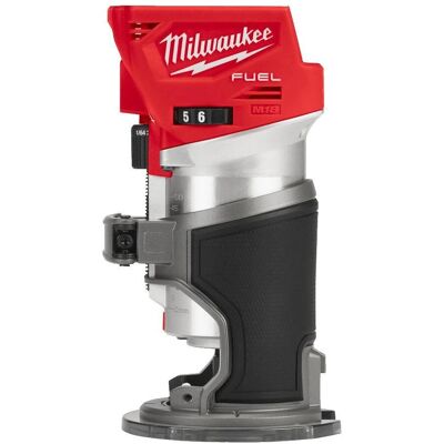 Milwaukee M18 FTR8-0X - bürstenlose Fräse 8/6 mm, 6 Geschwindigkeiten Milwaukee M18 FTR8-0X - bürstenlose Fräse 8/6 mm, 6 Geschwindigkeiten