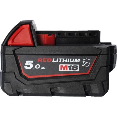 Milwaukee M18 Akku - 5Ah Lithium-Ion Ersatz für Elektrowerkzeuge - Schwerlast Milwaukee M18 Akku - 5Ah Lithium-Ion Ersatz für Elektrowerkzeuge - Schwerlast
