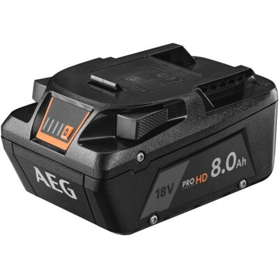 Bateria litowa 18V AEG L1880SHD - 8,0 Ah - Do Narzędzi AEG Bateria litowa 18V AEG L1880SHD - 8,0 Ah - Do Narzędzi AEG