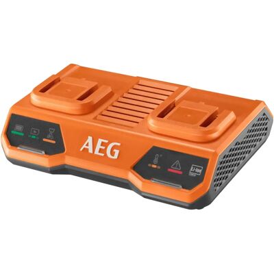 Chargeur double 18V AEG - Charge simultanée - 2 ports Chargeur double 18V AEG - Charge simultanée - 2 ports