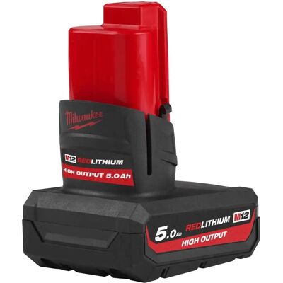 Milwaukee M12 Redlithium XC 4.0 batteri - 12 V, 5000 mAh Milwaukee M12 Redlithium XC 4.0 batteri - 12 V, 5000 mAh