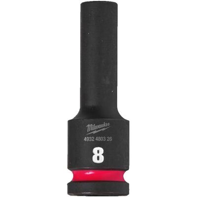 Milwaukee 8mm Djup slagnyckel - Modell 4932480326 Milwaukee 8mm Djup slagnyckel - Modell 4932480326