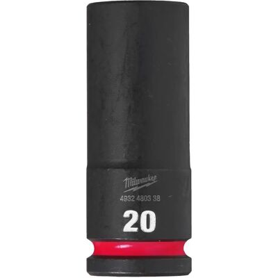 Milwaukee Impact Hylsa - 20 mm Djup 1/2" Milwaukee Impact Hylsa - 20 mm Djup 1/2"