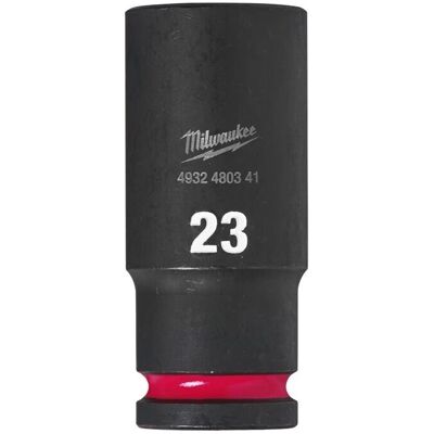 Milwaukee Djup slagmutter 23mm - Impact Socket Milwaukee Djup slagmutter 23mm - Impact Socket
