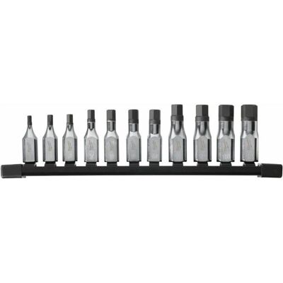 Milwaukee Schaft-Steckschlüssel-Set 11-tlg. 3/8 Sechskant - Steckschlüsselset Milwaukee Schaft-Steckschlüssel-Set 11-tlg. 3/8 Sechskant - Steckschlüsselset