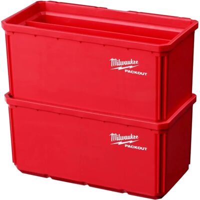 Milwaukee, Werkzeugkoffer, Packout 10x20 cm Nest Bin (2 Teile) Milwaukee, Werkzeugkoffer, Packout 10x20 cm Nest Bin (2 Teile)